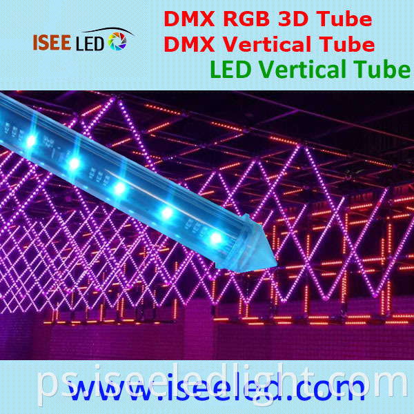 Programmable Dmx Light 3d Tube For Club Decor